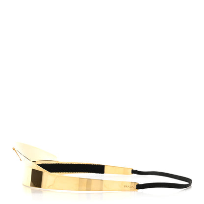 Prada Metal Headband Gold 6 of 8