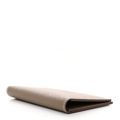 Hermes Epsom MC2 Euclide Card Holder Case Etoupe 4 of 8
