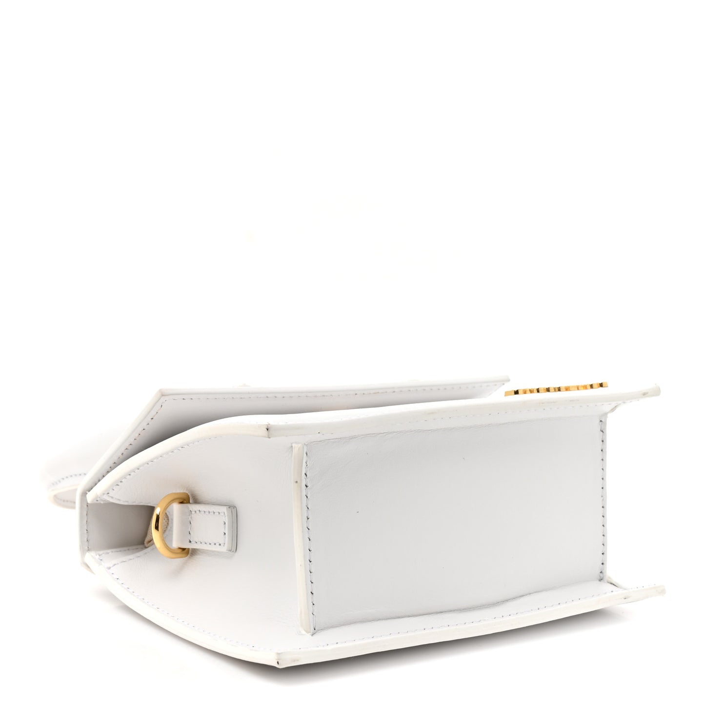 Smooth Calfskin Le Chiquito Noeud White