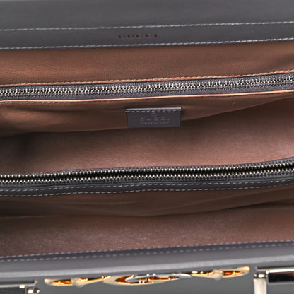Gucci Smooth Calfskin Medium Zumi Top Handle Bag Dusty Grey 5 of 9