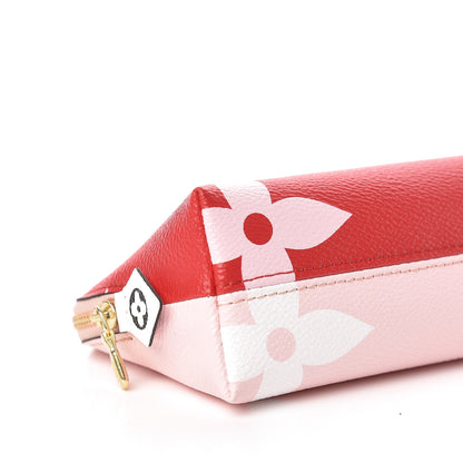 Louis Vuitton Monogram Giant Cosmetic Pouch Rouge 7 of 8