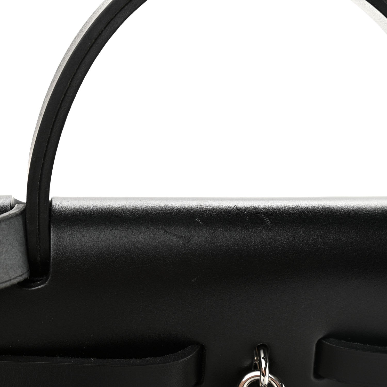Hermes Vache Hunter Toile H Pegase Pop Herbag Zip Retourne 31 PM Bleu Indigo Ecru Black 13 of 16