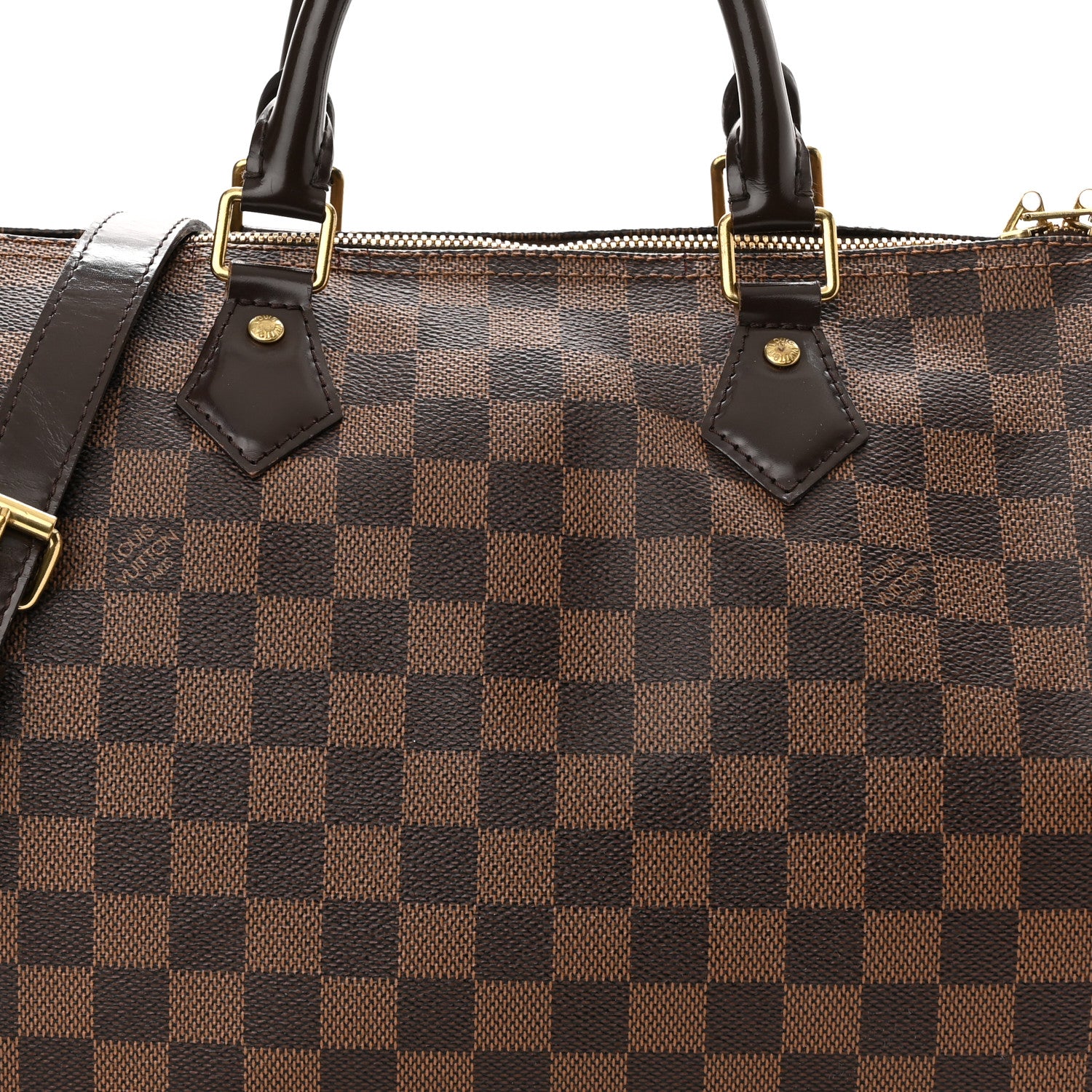 Louis Vuitton Damier Ebene Speedy Bandouliere 30 8 of 10