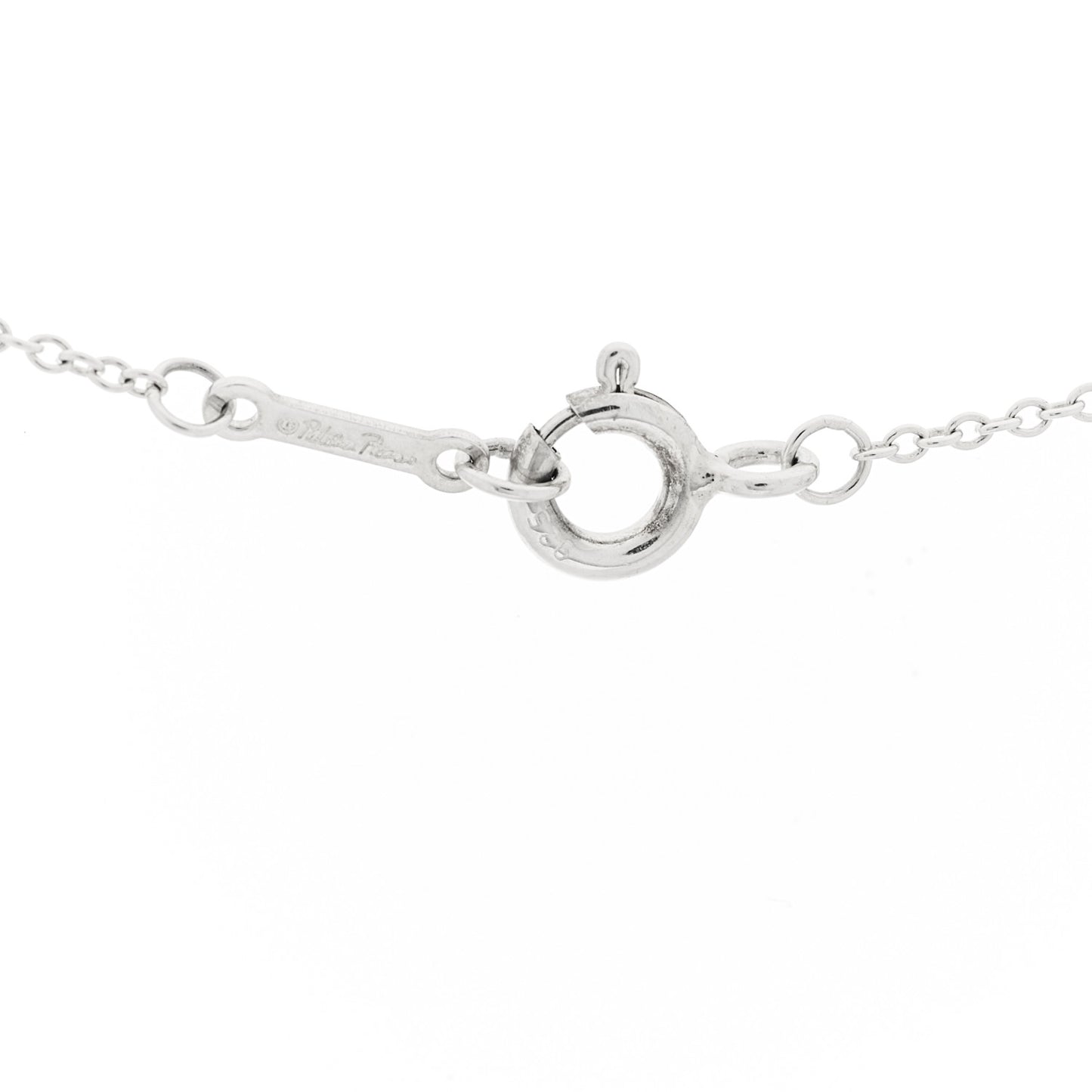 Sterling Silver Small Paloma Picasso Loving Heart Pendant Necklace