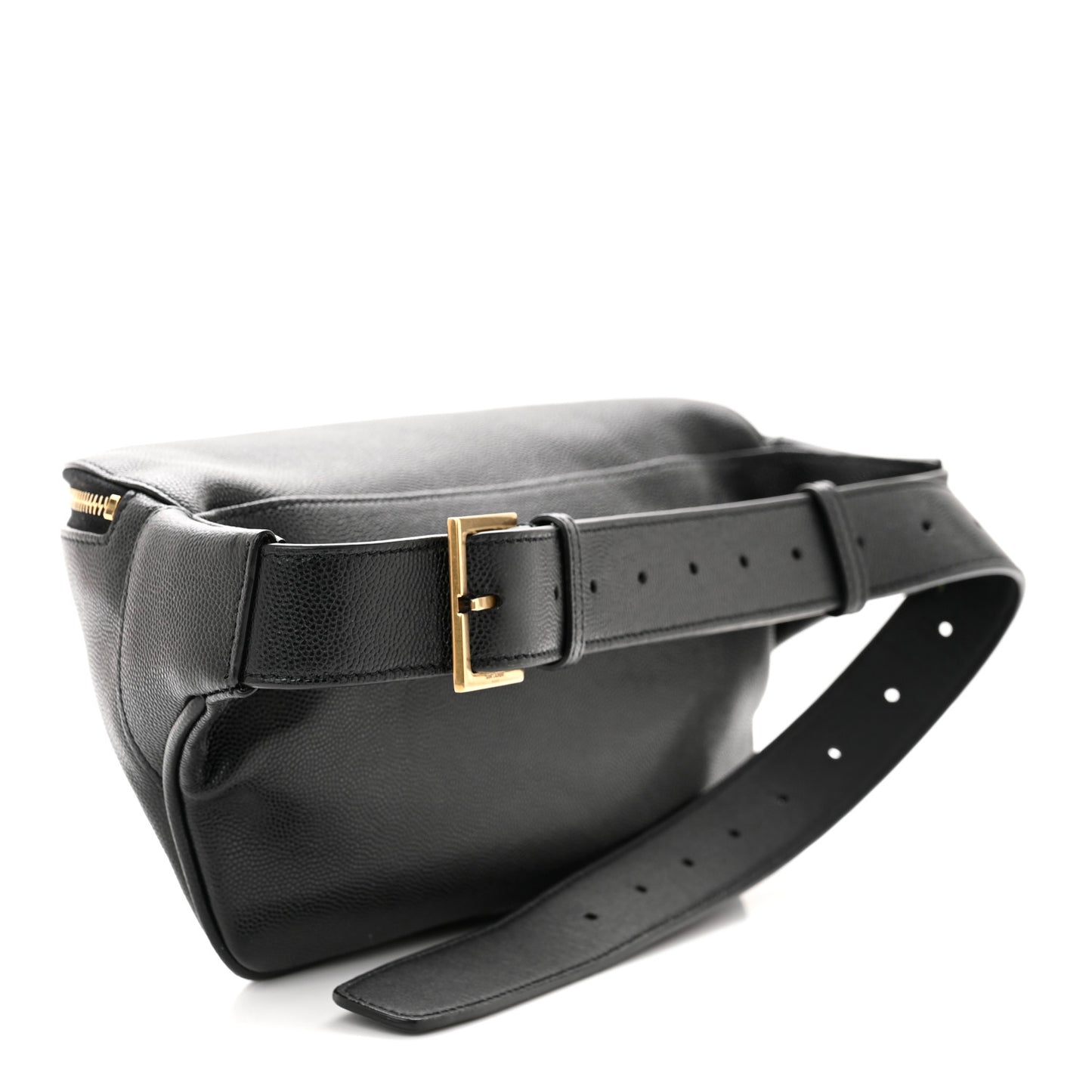 Grain De Poudre Monogram Belt Bag Black