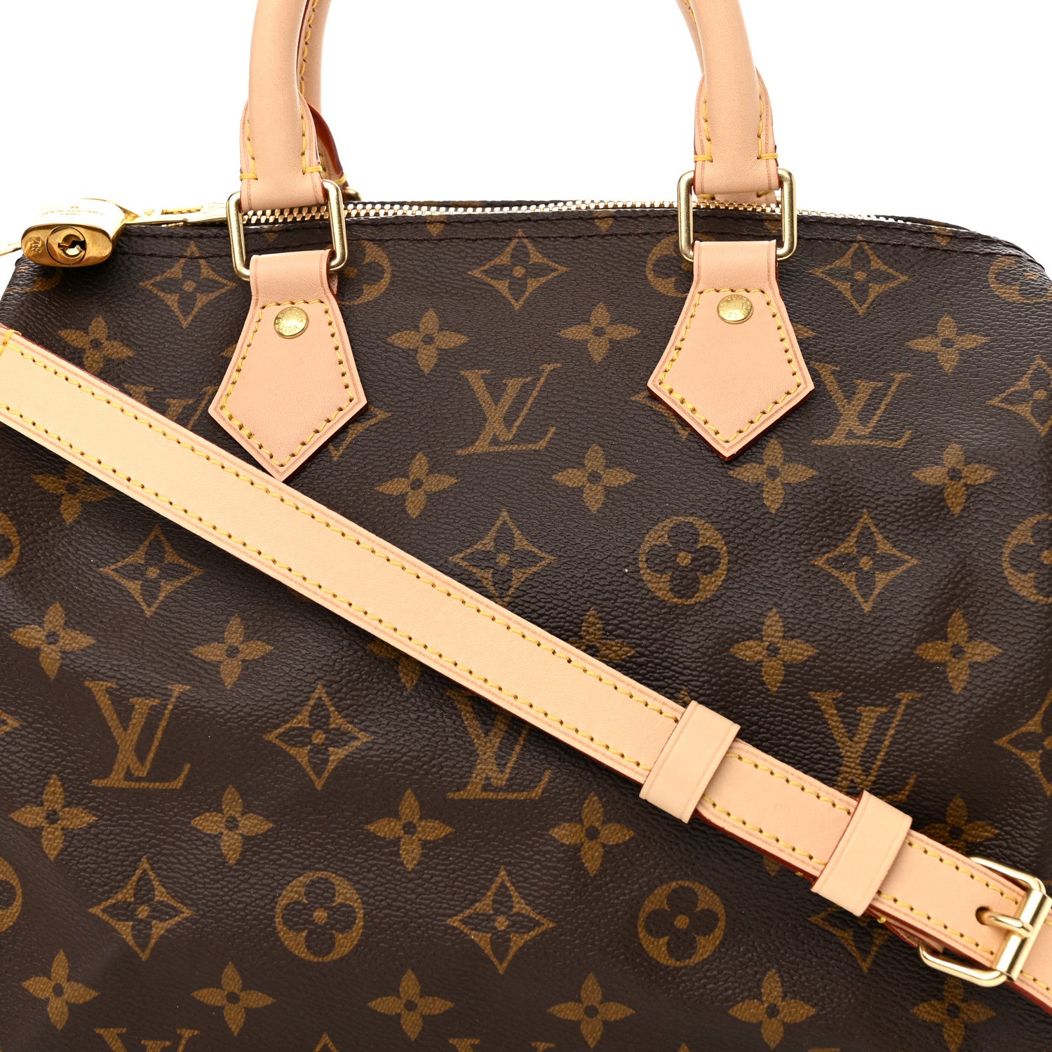 Louis Vuitton Monogram Speedy Bandouliere 25 7 of 9