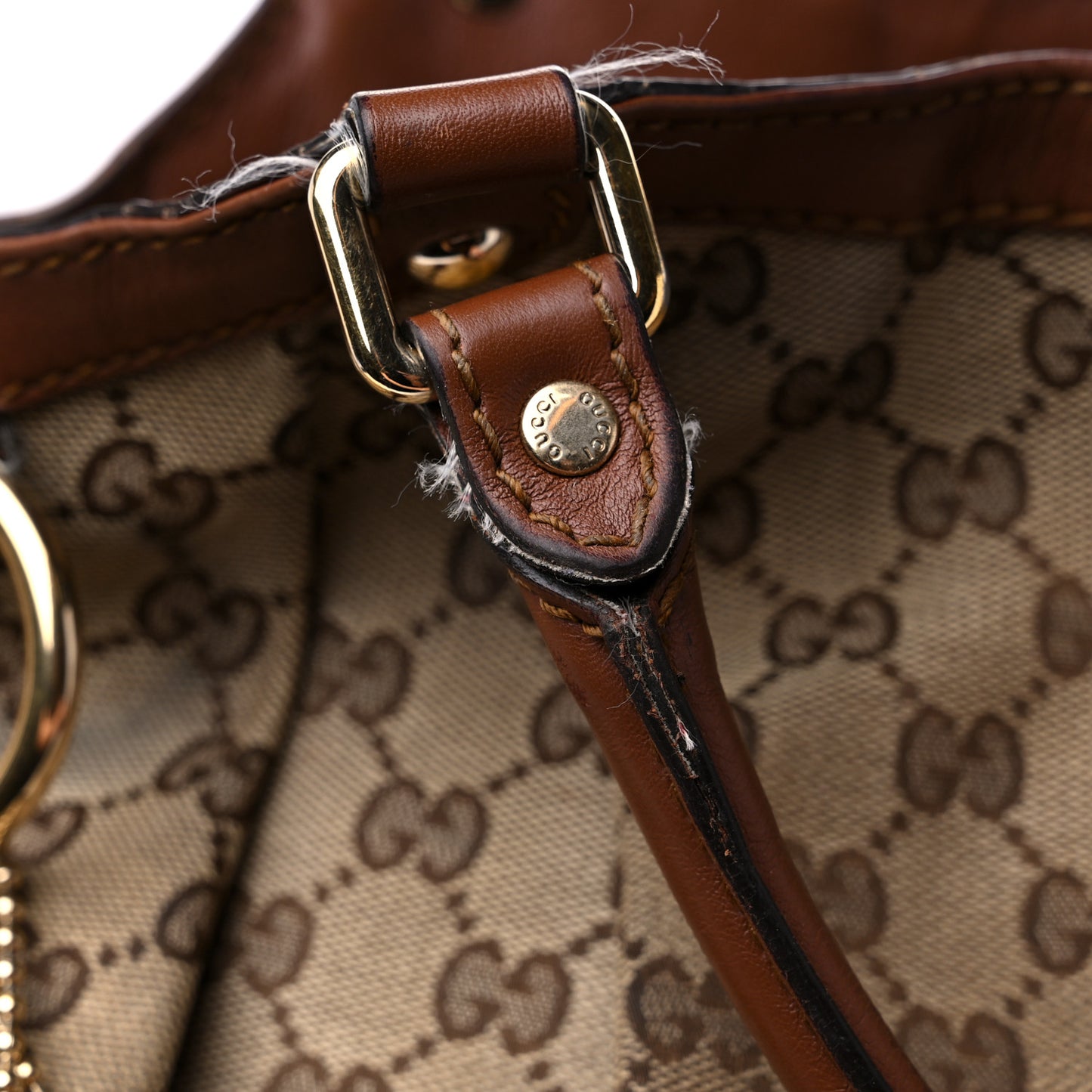Monogram Large Sukey Tote Brown