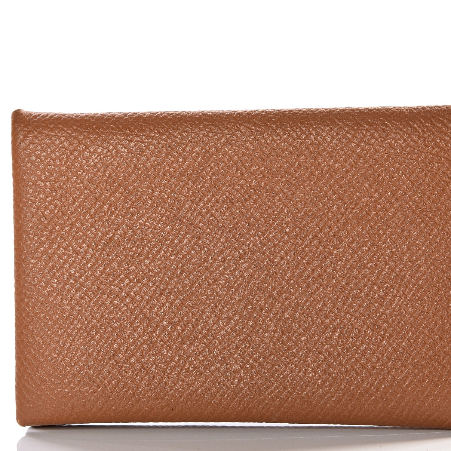 Hermes Epsom Calvi Card Case Gold 8 of 10