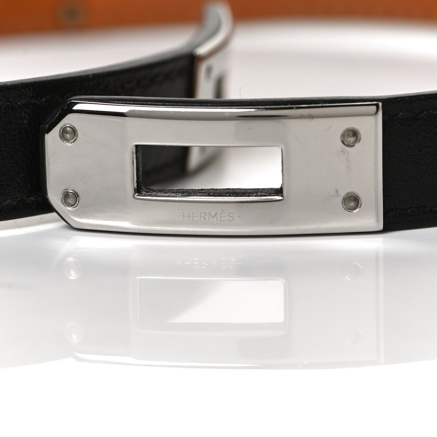 Box Kelly Double Tour Bracelet M Black