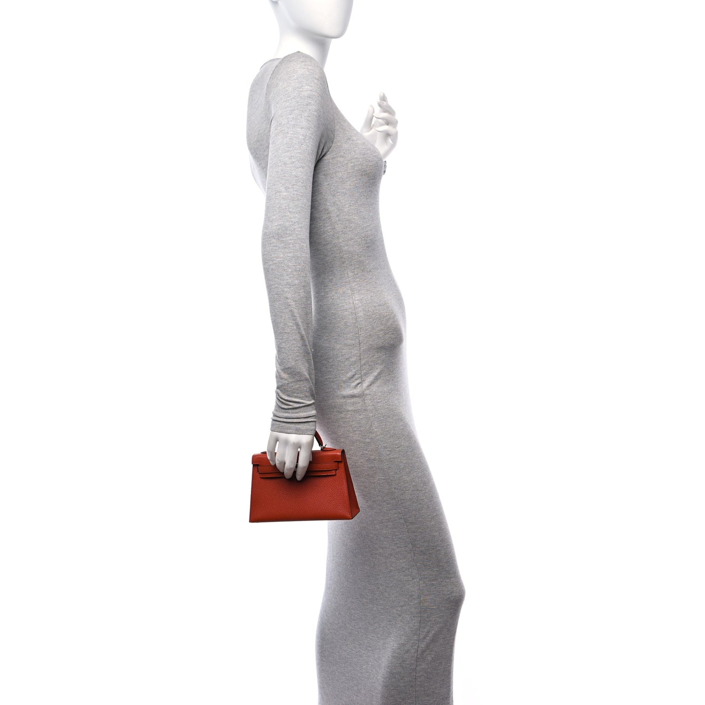 Chevre Mysore Mini Kelly Sellier 20 Cuivre Rose Mexico