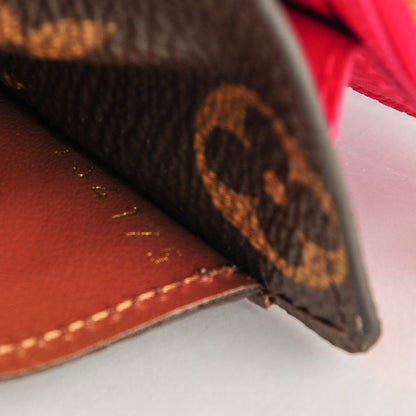 Louis Vuitton Monogram 2015 Christmas Animation Sarah Wallet Hibiscus 7 of 7
