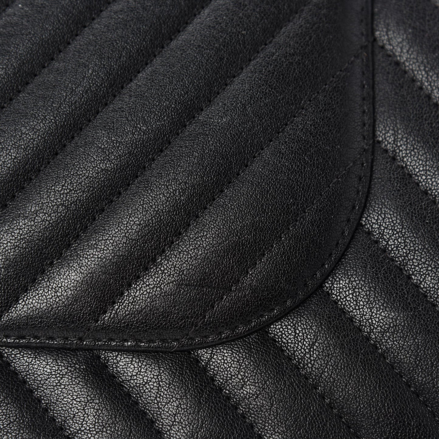 Sheepskin Chevron Quilted 2.55 Reissue 227 Flap So Black
