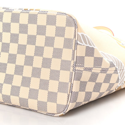 Louis Vuitton Damier Azur Nautical Neverfull MM 9 of 10