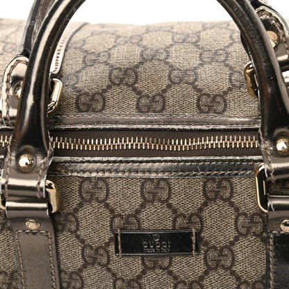 Gucci GG Plus Monogram Medium Joy Boston Pewter 12 of 13