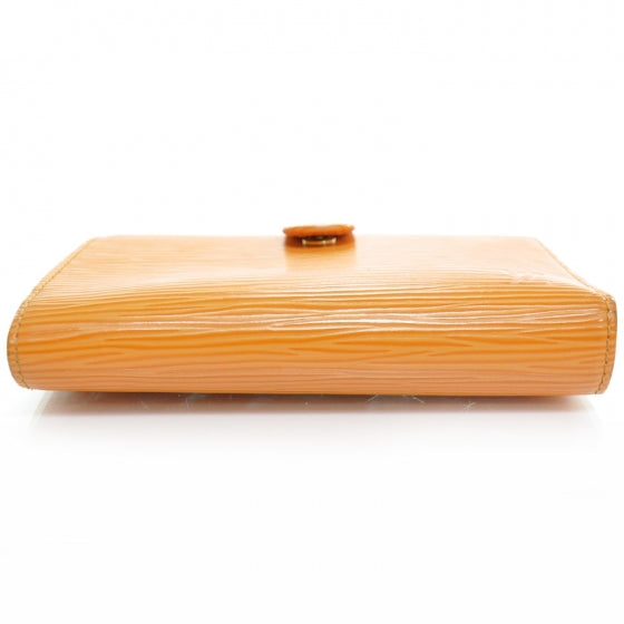 Epi French Purse Wallet Mandarin