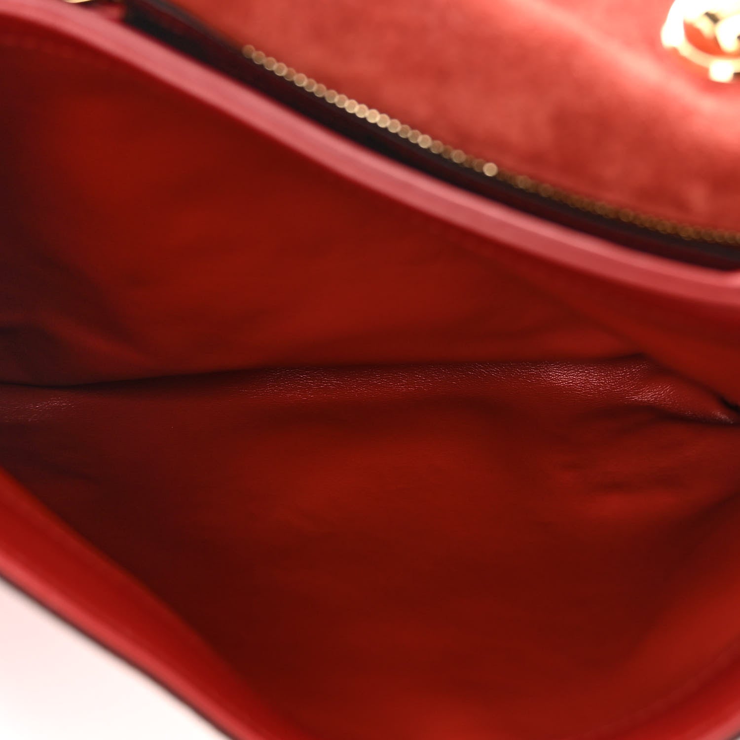 Gucci Suede Talco Roxy Calfskin Web Medium Blondie Shoulder Flap Bag Blondie Red 5 of 10