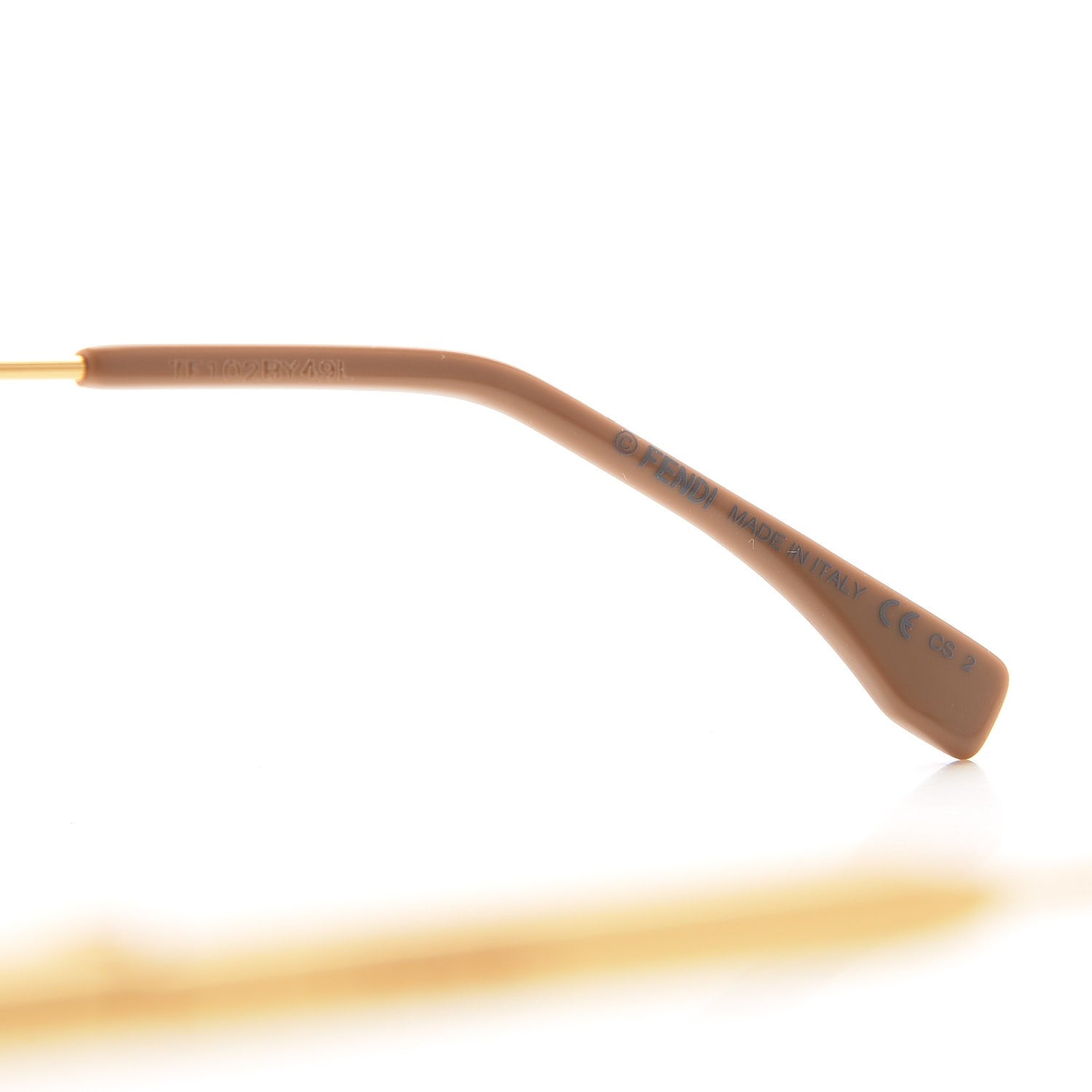 Fendi Sunglasses Eyeshine FF 0177/S Pink Gold | 5 of 7