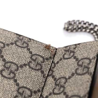 Gucci GG Supreme Monogram Super Mini Dionysus Shoulder Bag Taupe 10 of 12