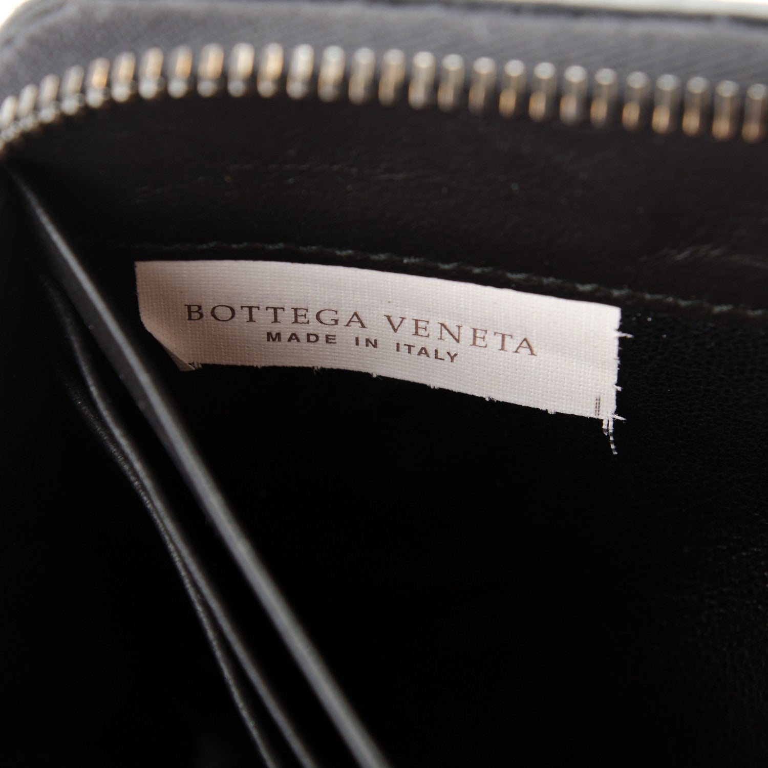 Bottega Veneta Nappa Intrecciato Zip Around Wallet Black 7 of 8