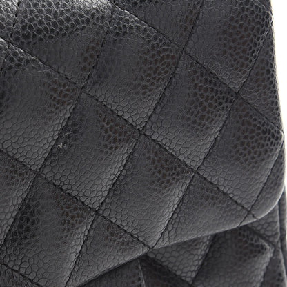 Chanel Caviar Quilted Mini Square Flap Dark Grey 8 of 9