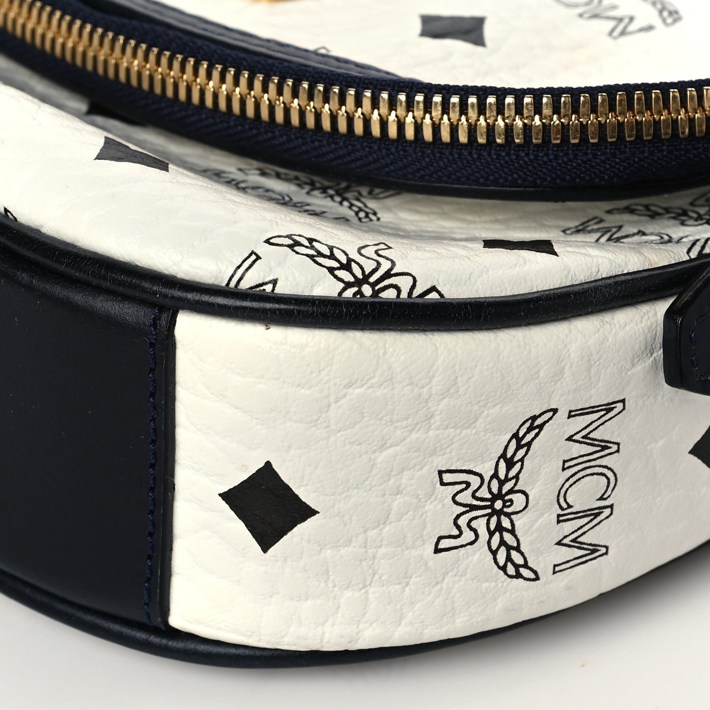 Visetos Mini Heritage Crossbody White Marine
