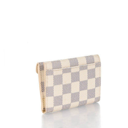 Louis Vuitton Damier Azur Compact Origami Wallet 3 of 7