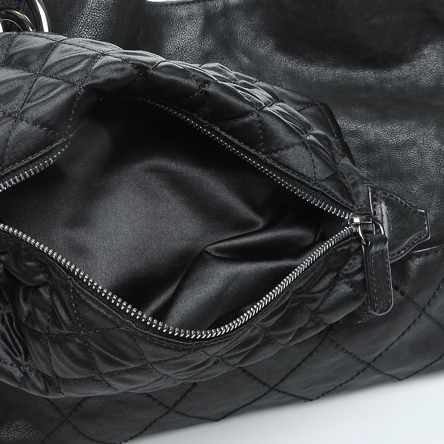Chanel Calfskin Baby Coco Cabas Black 9 of 9