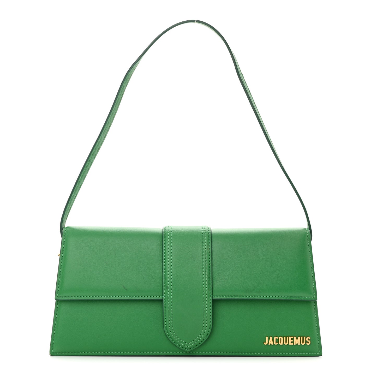 Smooth Calfskin Le Bambino Long Green