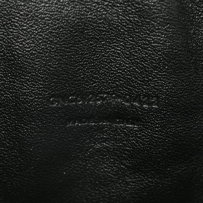 Saint Laurent Grain De Poudre Matelasse Monogram Mini Lou Camera Bag Dark Natural 7 of 10