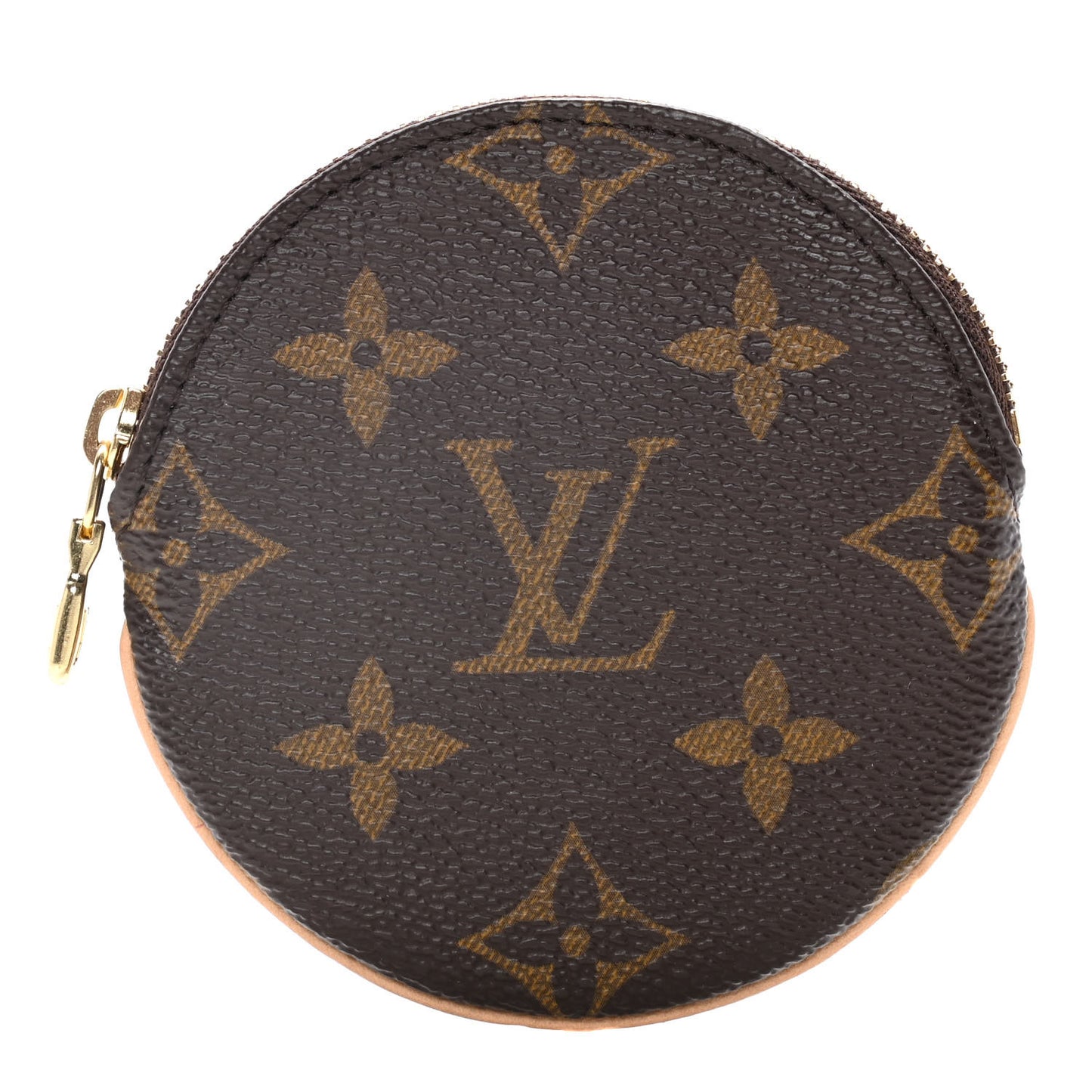 Monogram Round Coin Purse