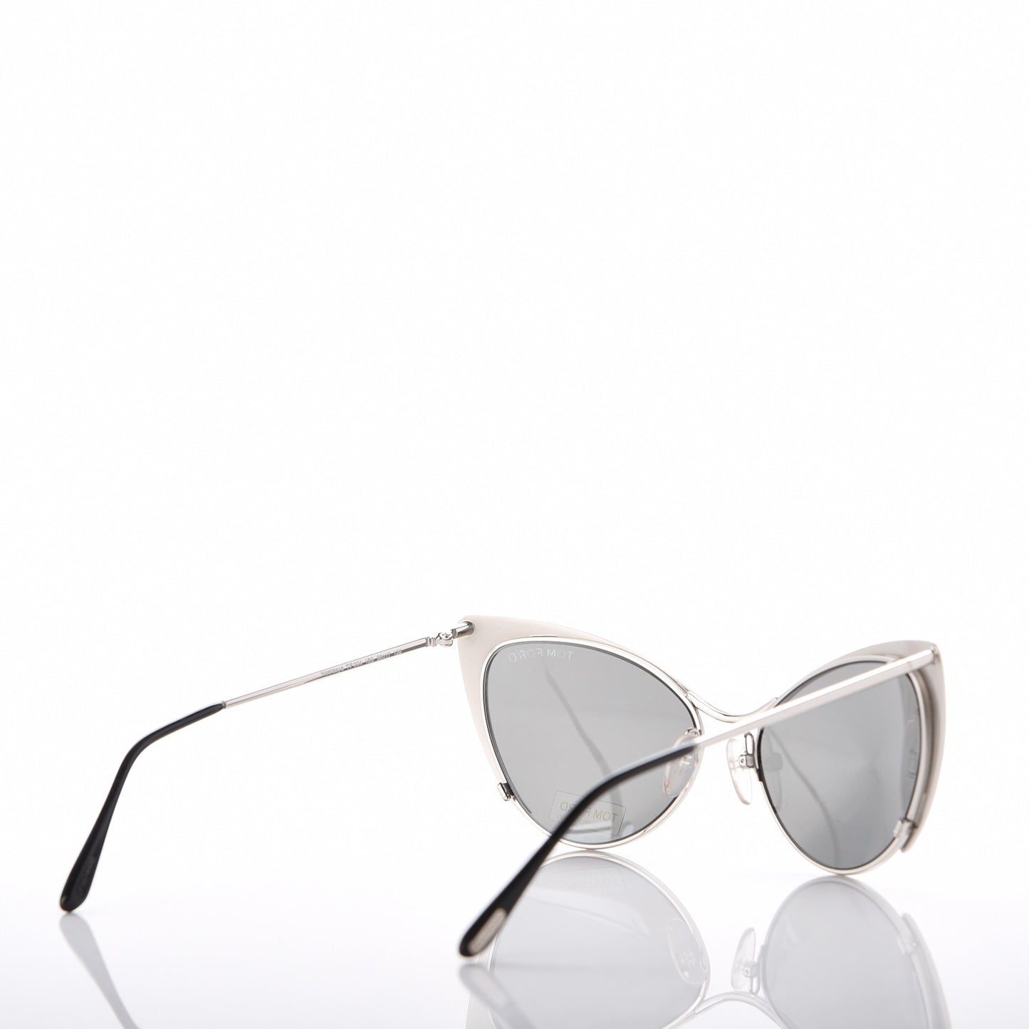 Nastasya Cat Eye Sunglasses TF304 Silver