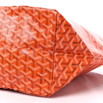 Goyard Goyardine Saint Louis GM Orange 10 of 10