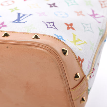 Louis Vuitton Monogram Multicolor Alma White 12 of 17