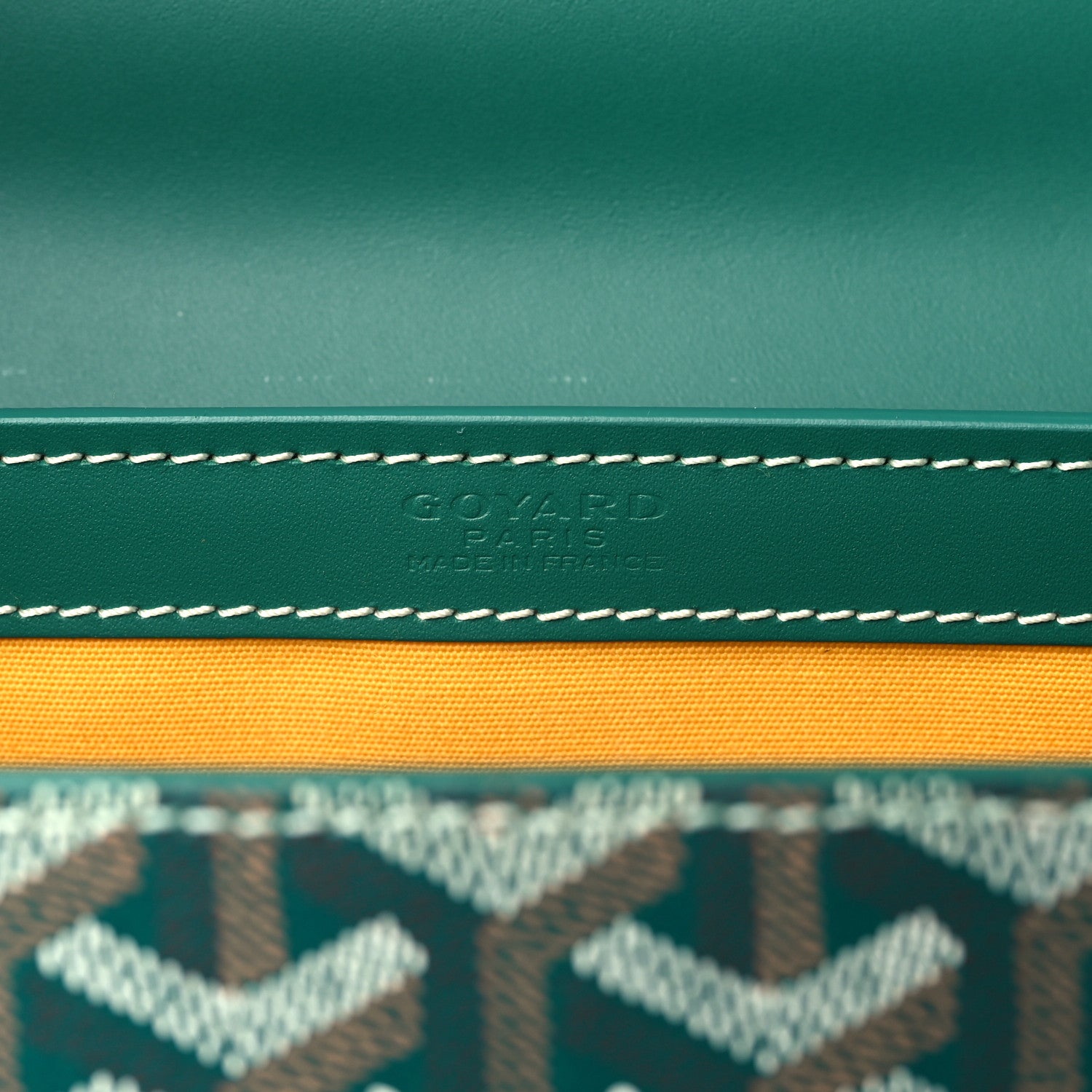 Goyard Goyardine Saigon PM Green 6 of 8