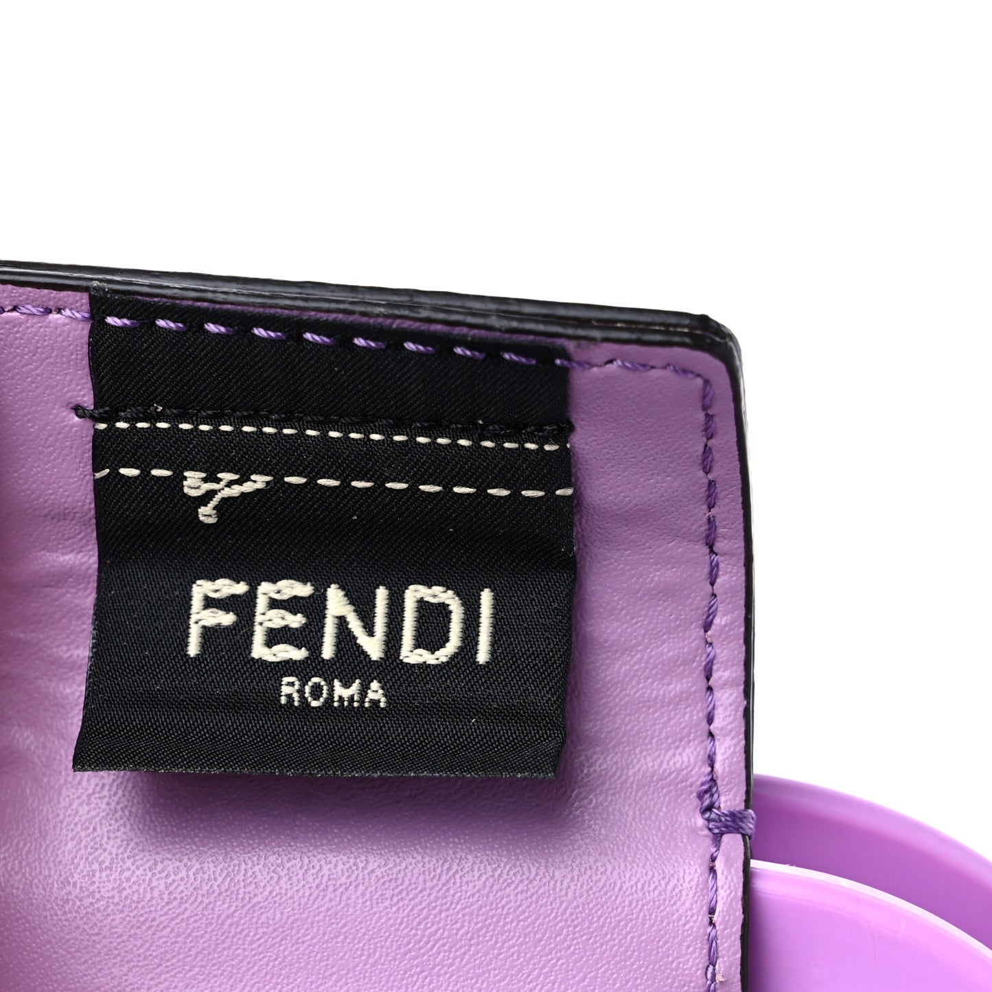 Recycled Plastic Vitello Liberty Matte Small Fendi Basket Violetta