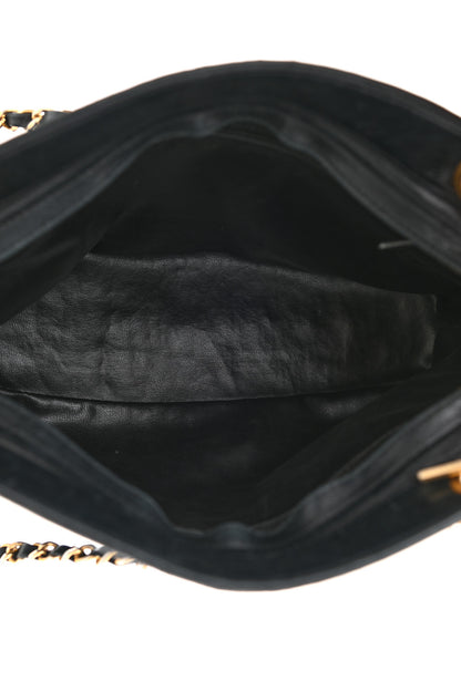 Chanel Lambskin Quilted Shoulder Bag Black 4 of 10