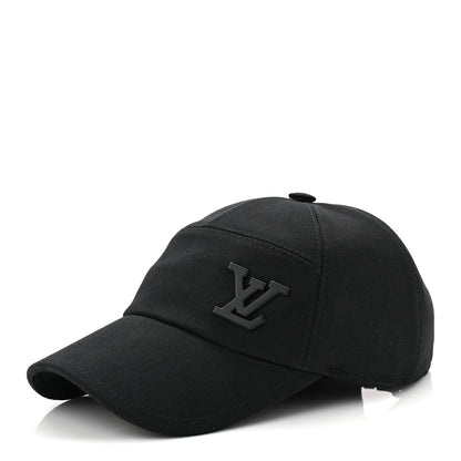 Louis Vuitton Aerogram Cotton Cap 58 Black 1 of 8