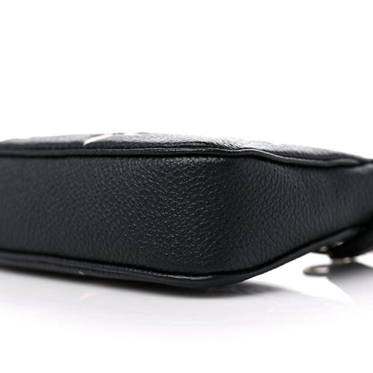 Louis Vuitton Empreinte Monogram Giant Mini Pochette Accessories Black 8 of 8