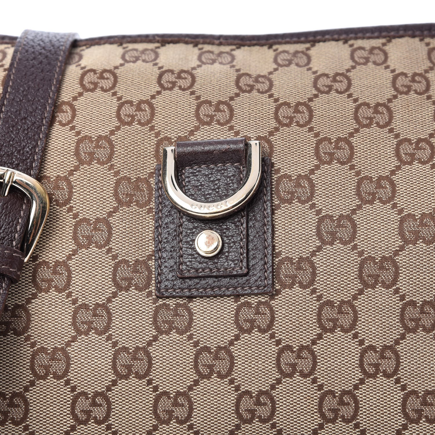 Gucci Monogram Abbey Messenger Bag Dark Brown 10 of 10
