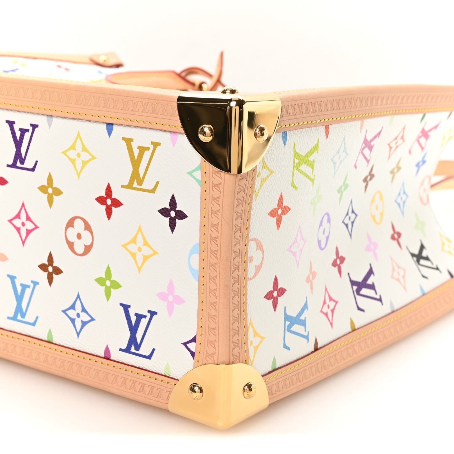 LV X TM Monogram Multicolor Onthego MM White