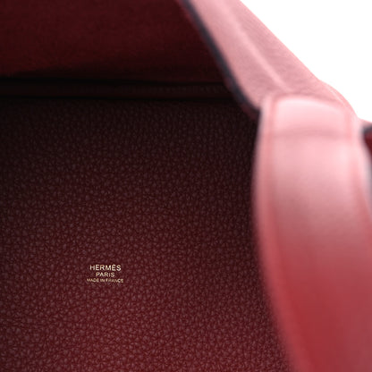 Hermes Taurillon Clemence Picotin Lock 22 MM Rouge H 5 of 12