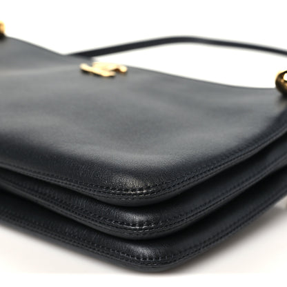 Chanel Calfskin Chick Studs Clutch Black 9 of 9