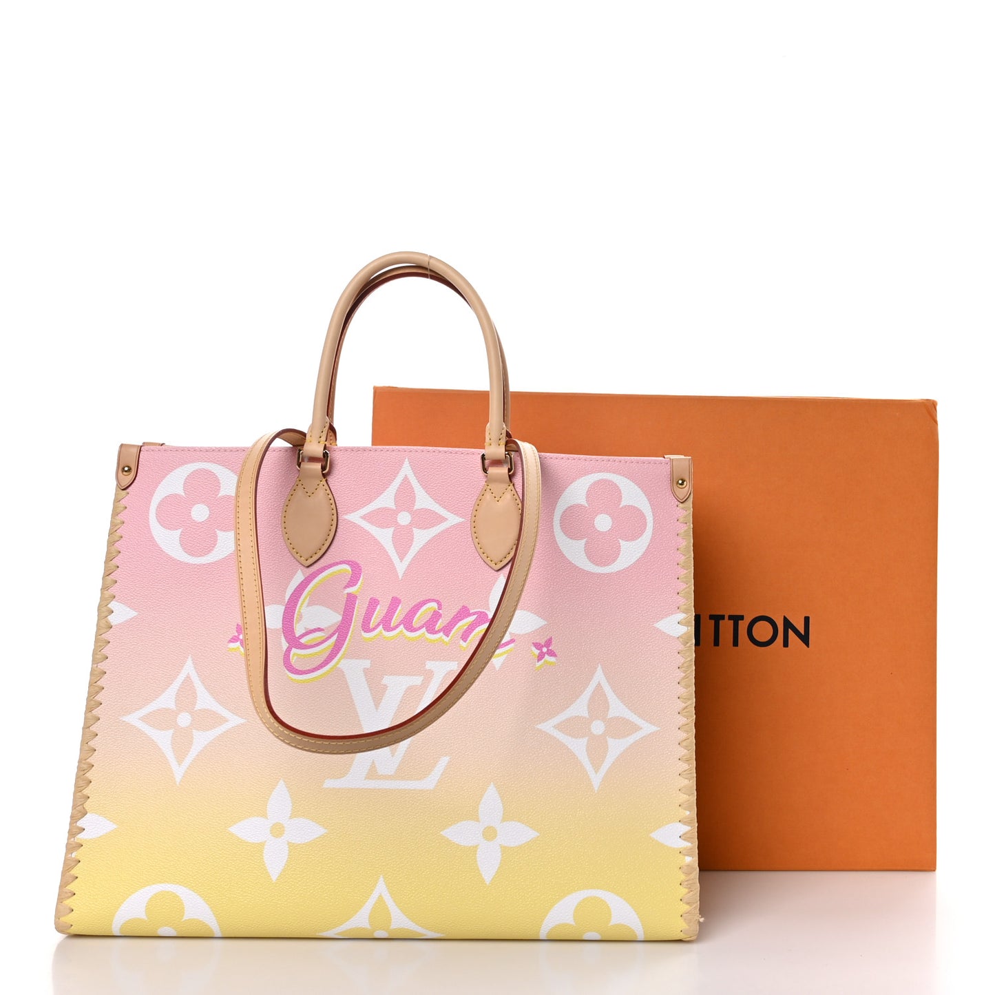 Monogram Giant By The Pool Guam Onthego GM Light Pink