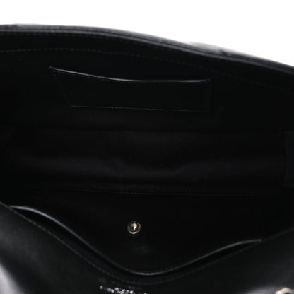 Saint Laurent Lambskin Chevron Quilted Small LouLou Black 6 of 11