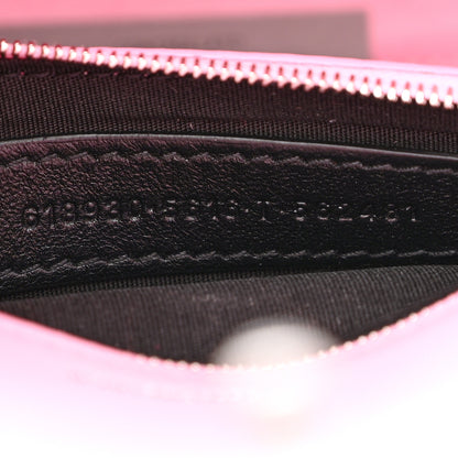 Balenciaga Shiny Calfskin Crocodile Embossed Ghost Sling Bag Pink 8 of 16
