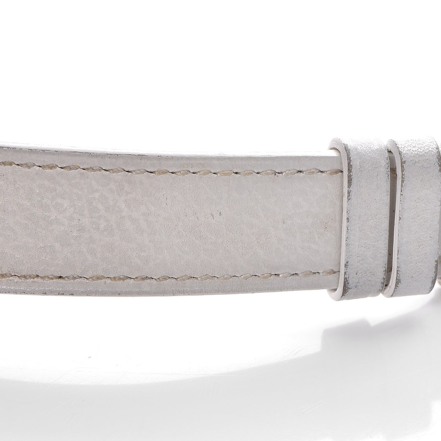 Stainless Steel Courchevel 21mm Heure H Hour Watch Blanc