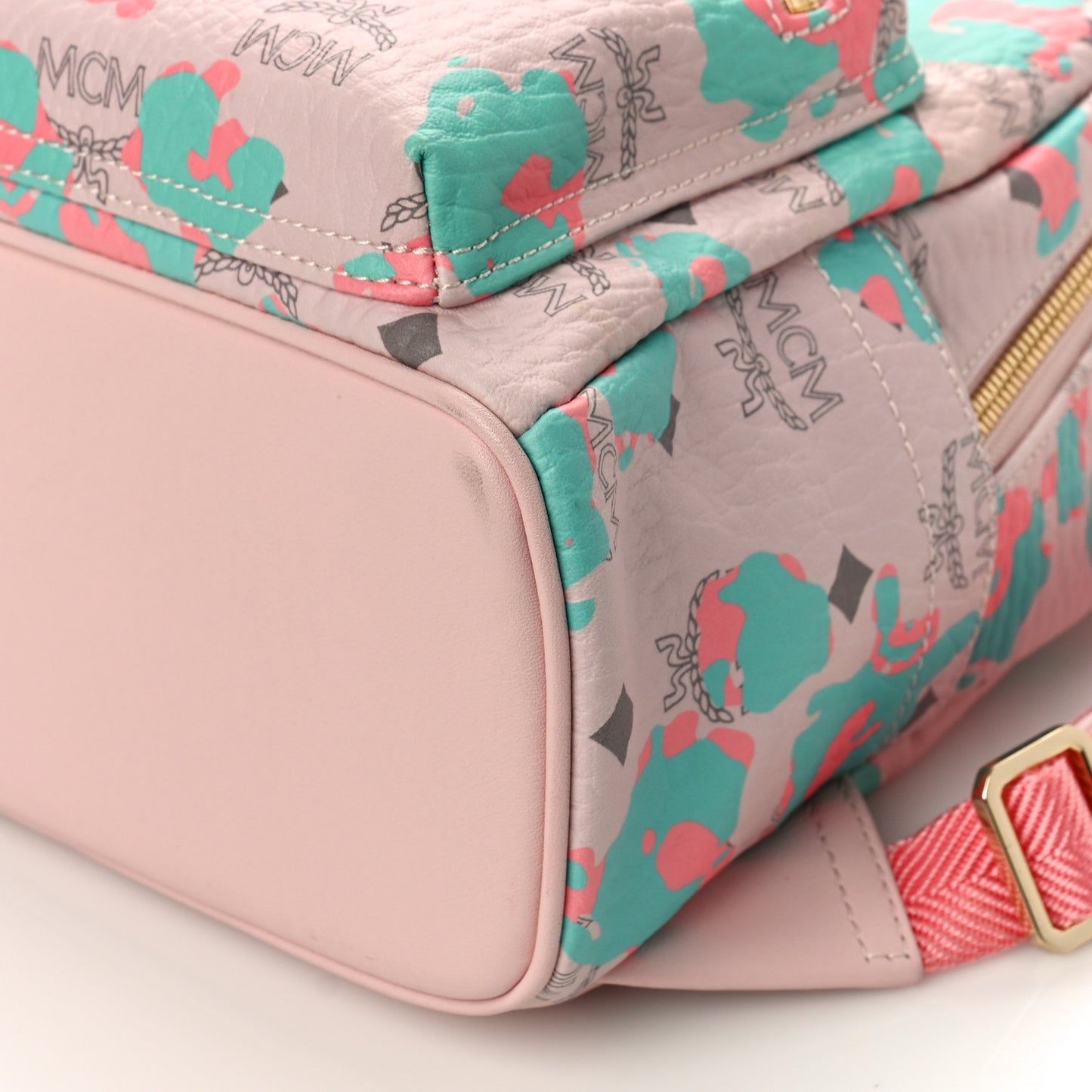 Visetos Floral Leopard Mini Stark Backpack Pink