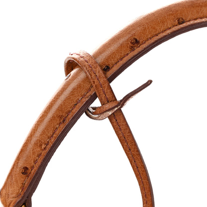 Hermes Ostrich Kelly Sellier 32 Gold 16 of 18