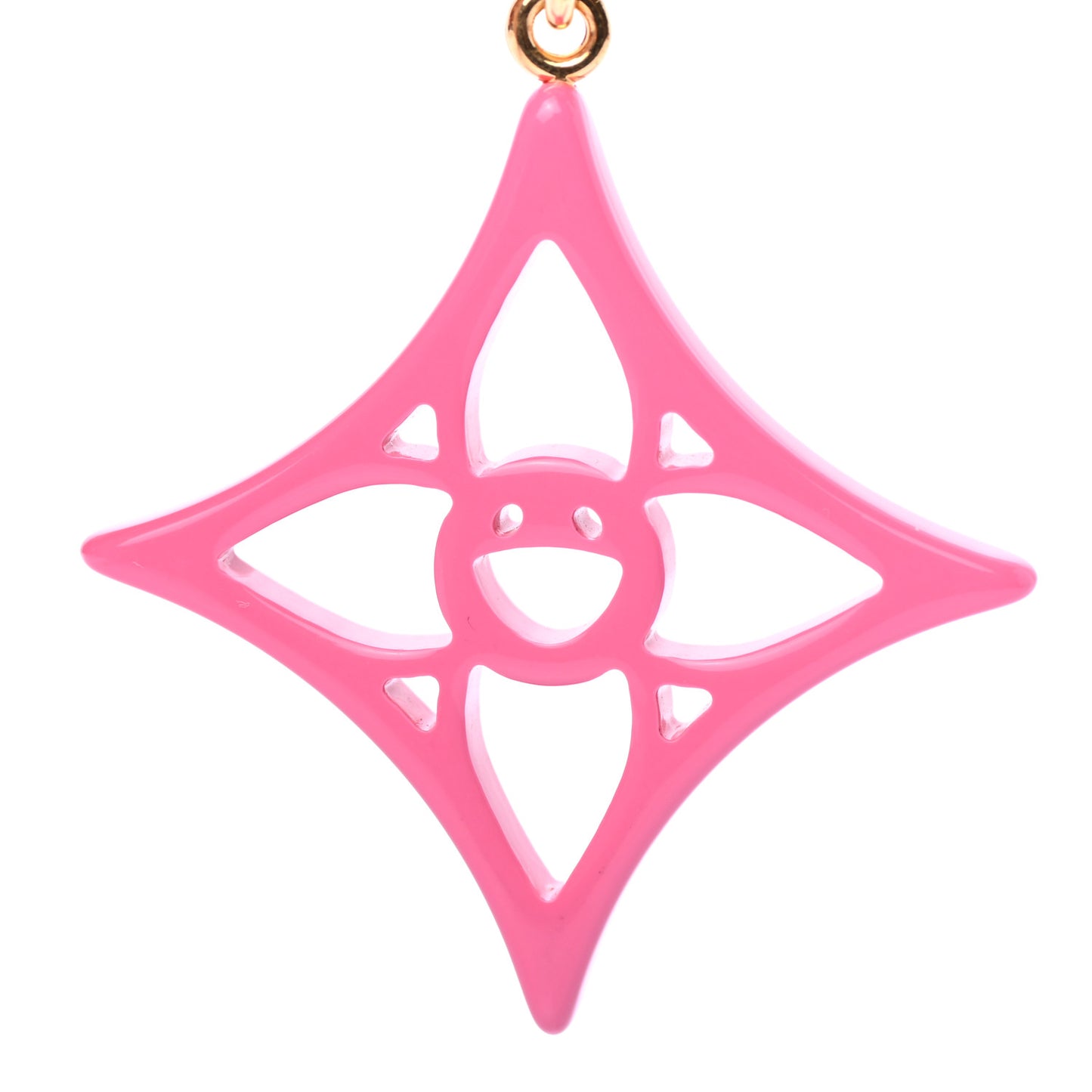 Cosmic Blossom Bag Charm Rose