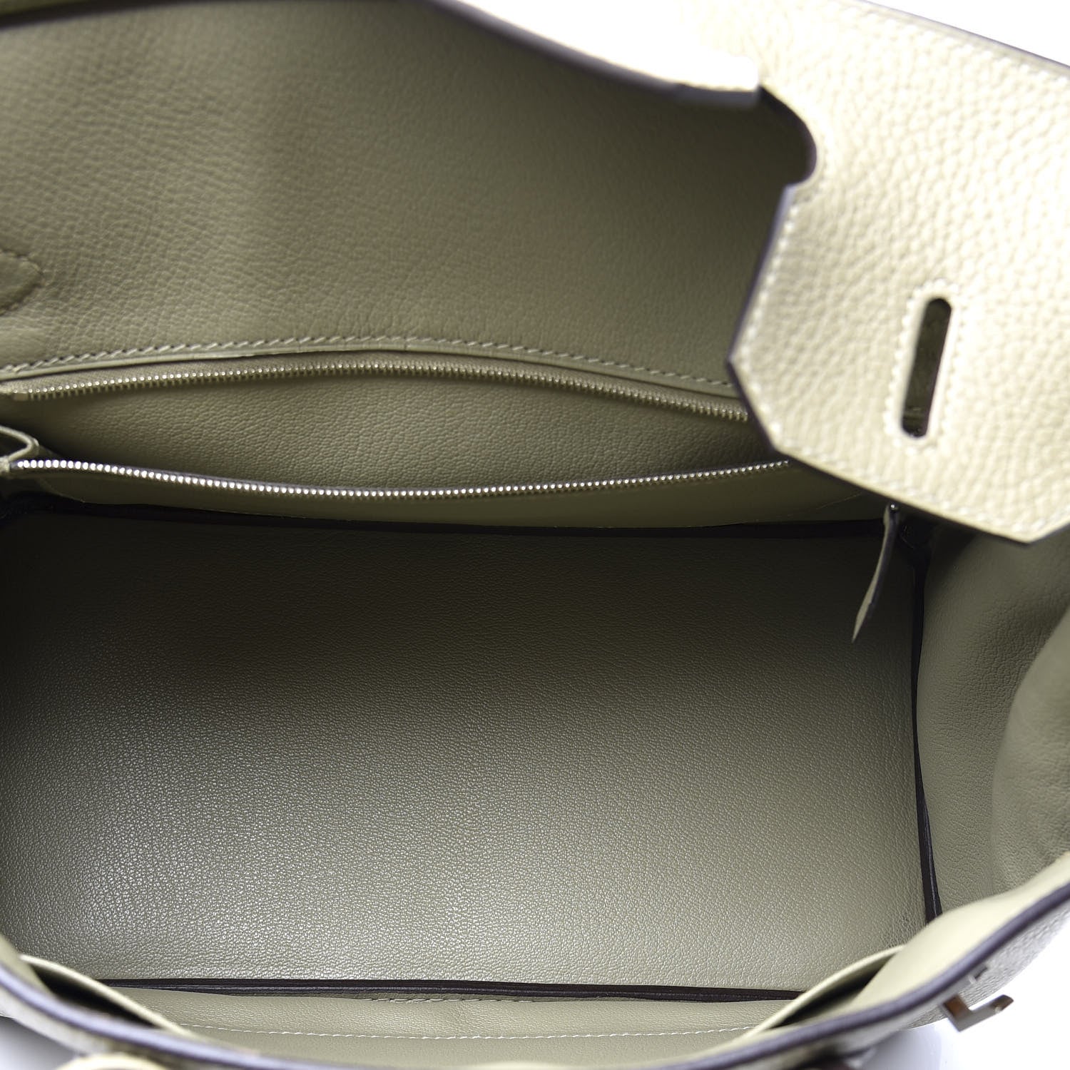 Hermes Taurillon Clemence Birkin 30 Sauge 4 of 11